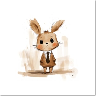 Cute Little RABBIT Posters and Art